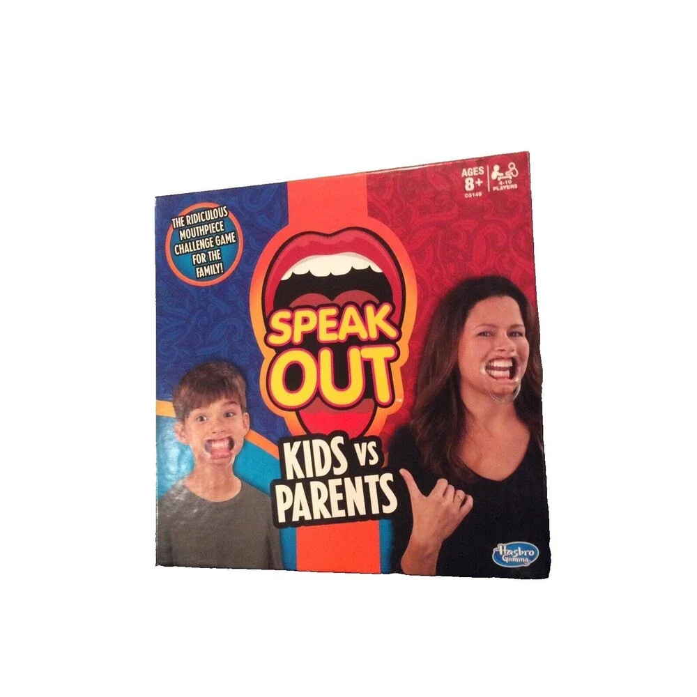 Speak Out Kids vs Parents Game - With Misheard Lyrics Expansion EUC